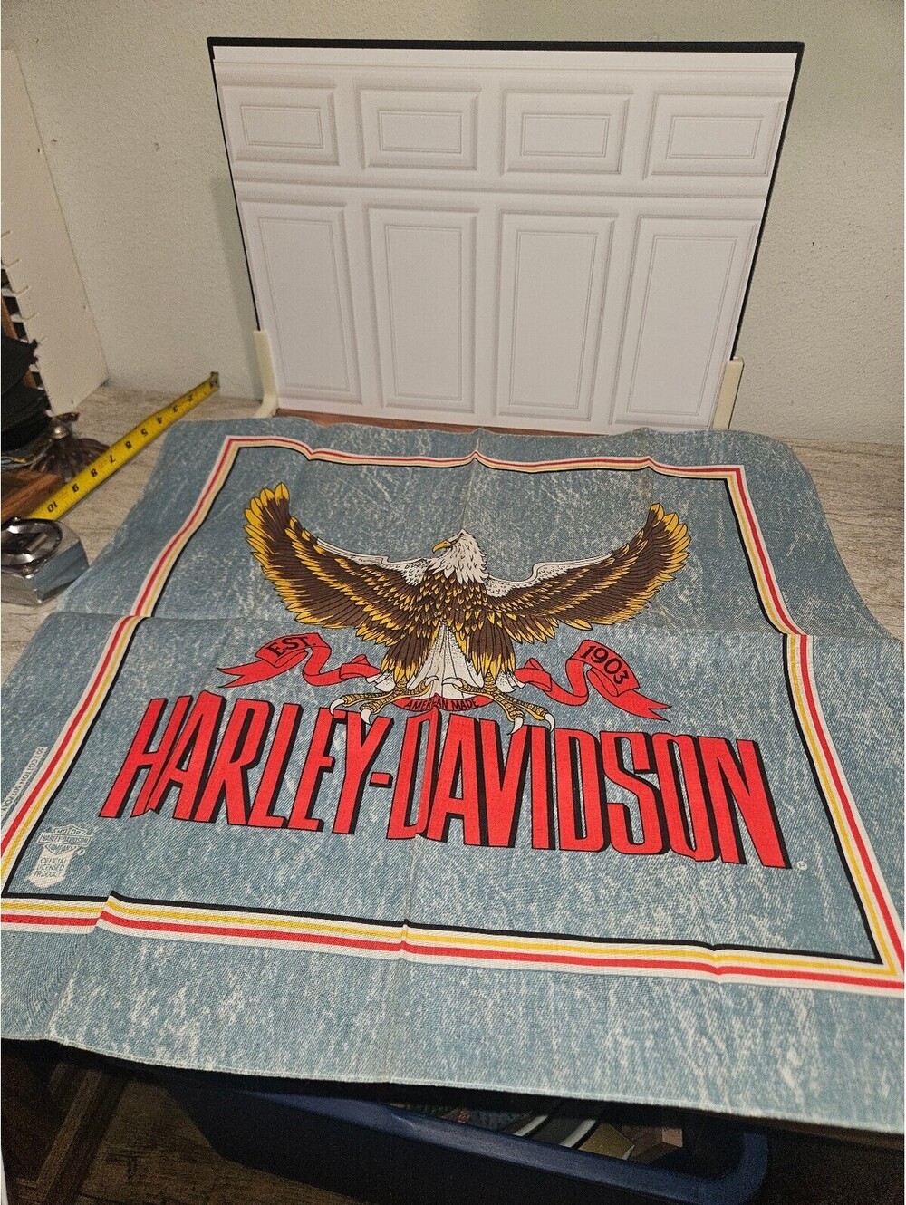 Vintage Harley Davidson bandana